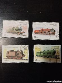 Sellos: Sáhara Occidental. Trenes. EH 1997-04/4. Sellos ilegales.